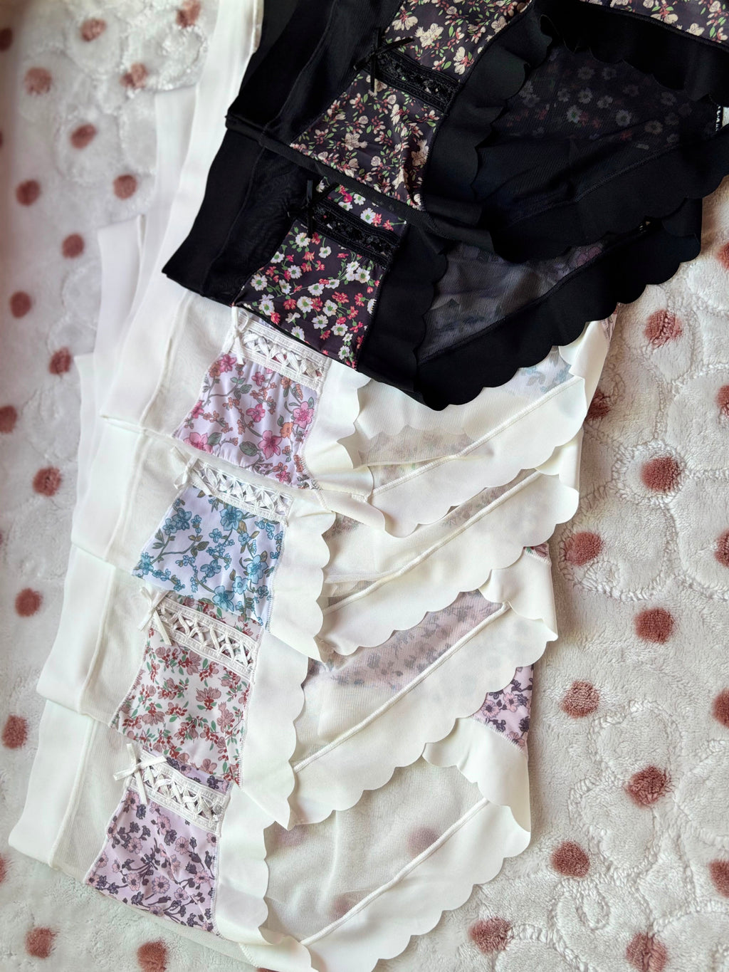 Wavy bow Panty 🎀 ( HAP19 )