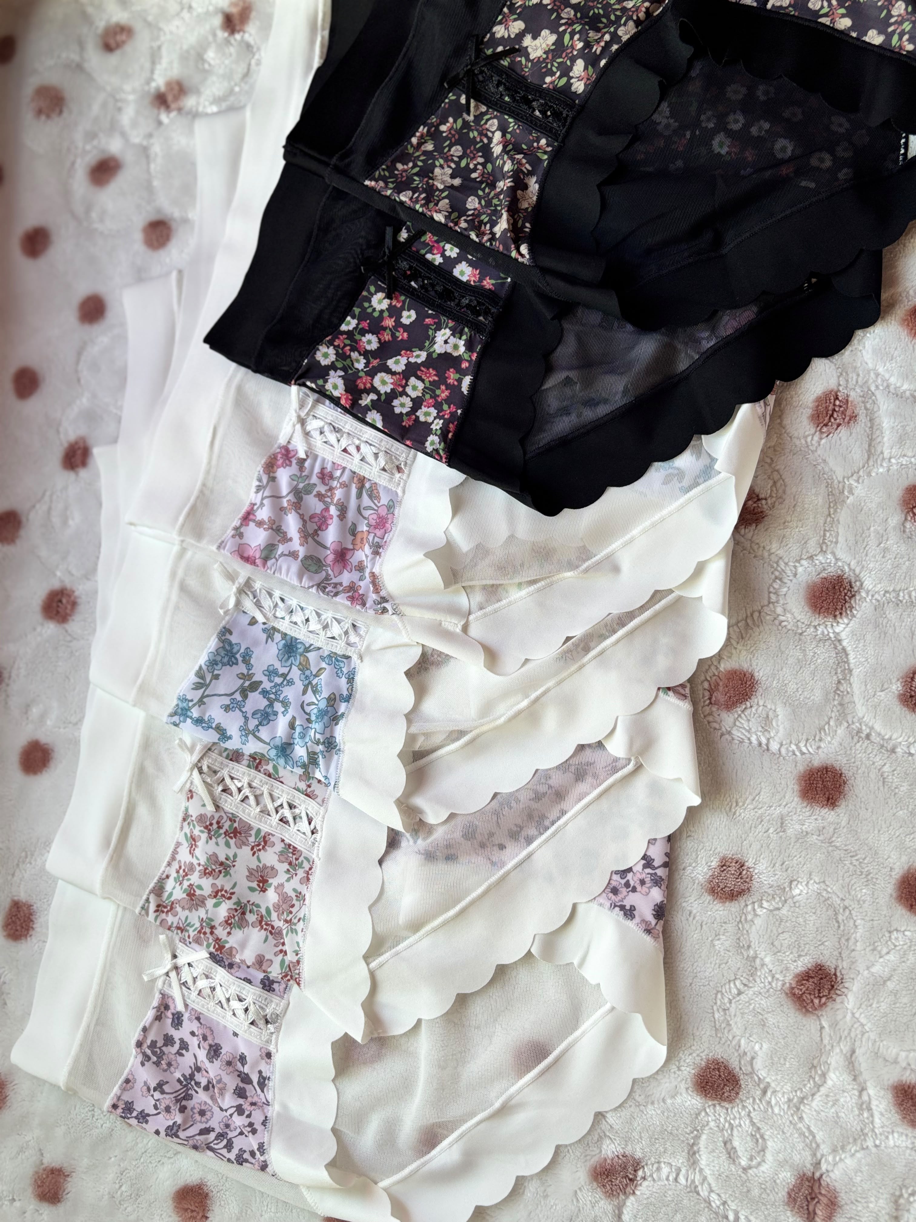 Wavy bow Panty 🎀 ( HAP19 )