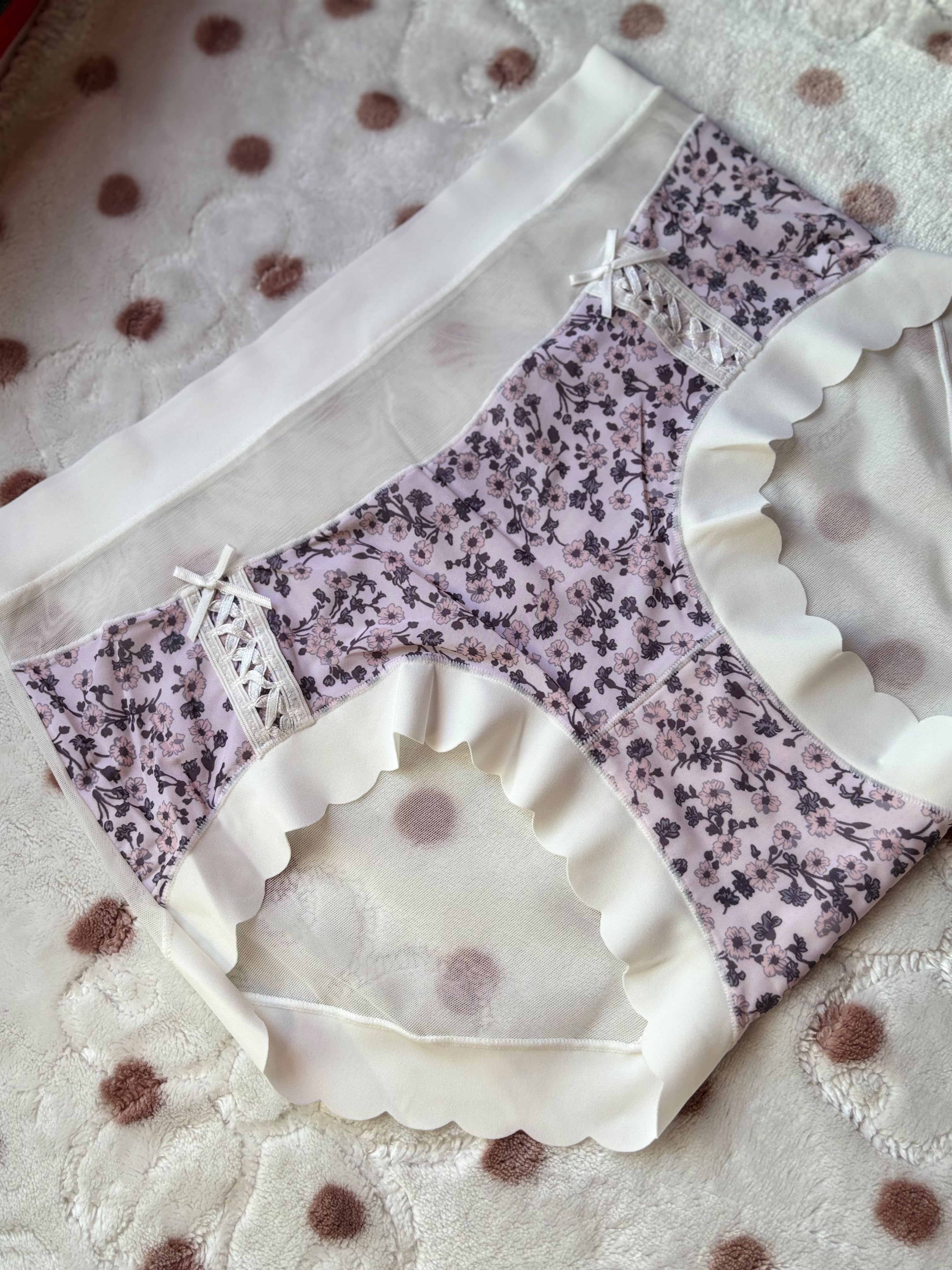 Wavy bow Panty 🎀 ( HAP19 )